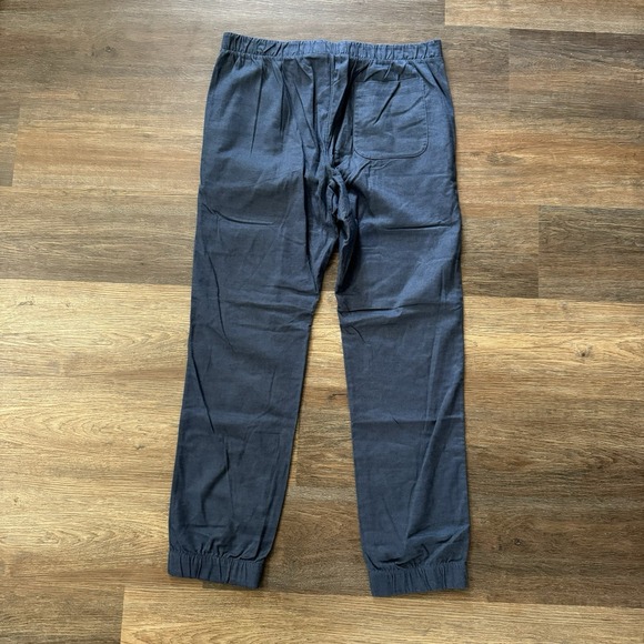 Mack Weldon Pants Jogger Mens Size‎ Large Pocket Blue Business Casual - Picture 8 of 11